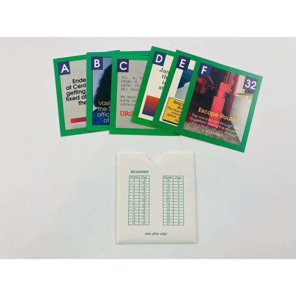 Vintage Isaac Asimov's ROBOTS VCR Mystery Suspense Game VHS 1988 Complete - Picture 4 of 15